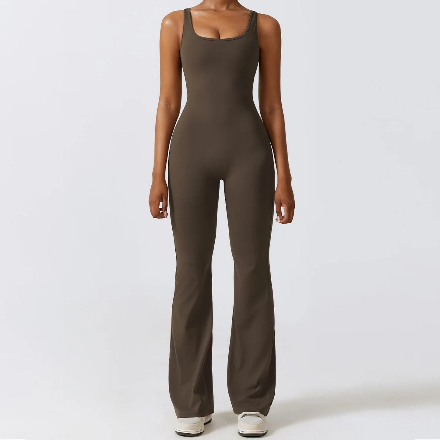 Sculpt Flare Jumpsuit