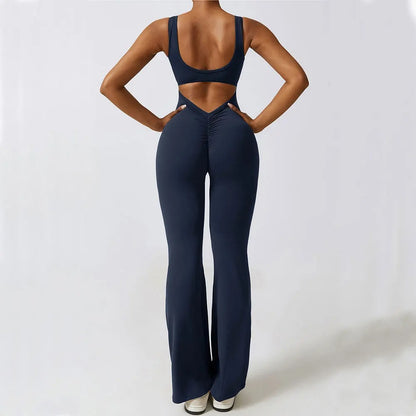 Sculpt Flare Jumpsuit