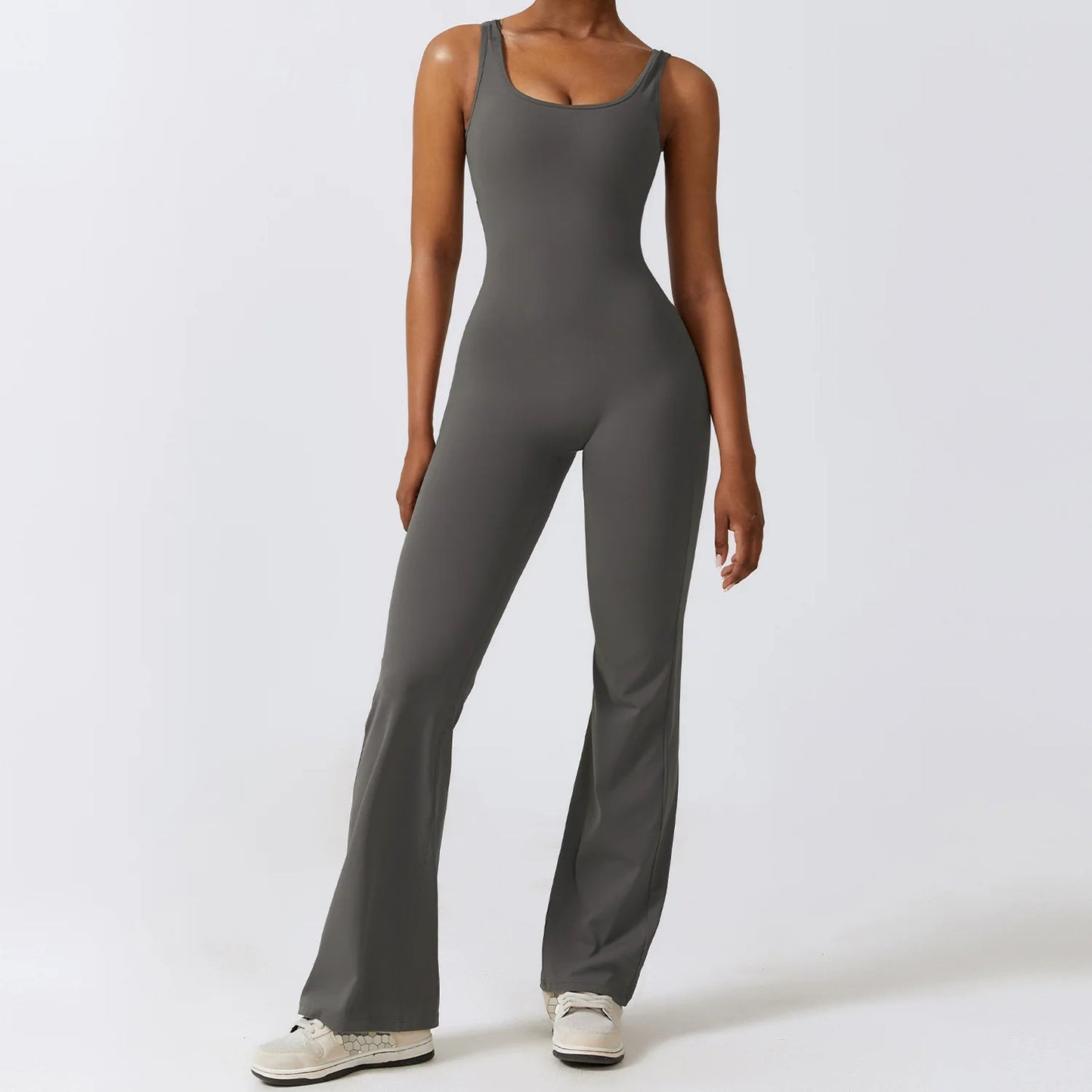 Sculpt Flare Jumpsuit