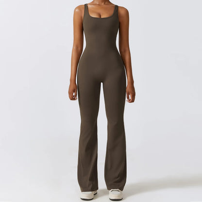 Sculpt Flare Jumpsuit